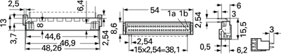 09221166931 Harting DIN PCB Connectors Image 2