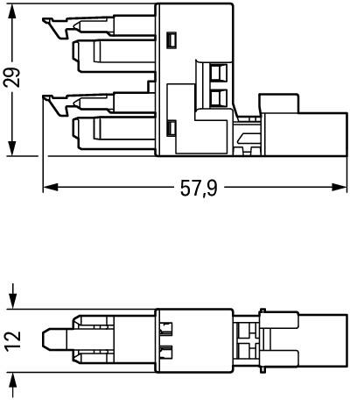 890-1634 WAGO Gerätesteckverbinder Bild 2