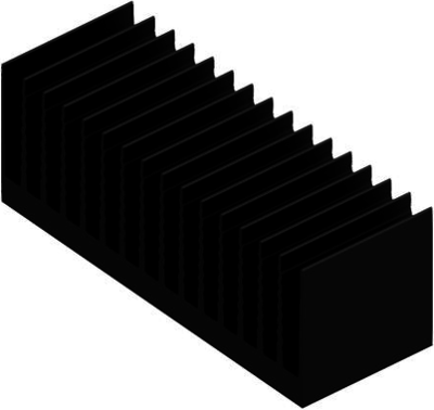 10020438 Fischer Elektronik Heat Sinks Image 1