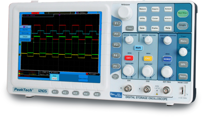 P 1265 PeakTech Oscilloscopes Image 2