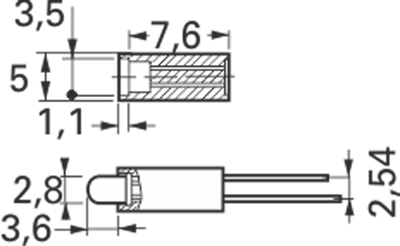 2818.3076 Mentor LED Abstandshalter Bild 2