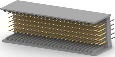 5100141-1 AMP Hard Metric Connectors