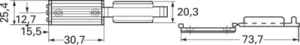 FCM1-A-C14 Panduit Kabelhalter