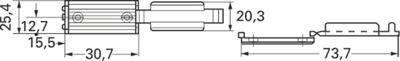 FCM1-S6-C14 Panduit Kabelhalter