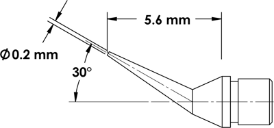 MFTC-6HF5006 METCAL Lötspitzen, Entlötspitzen und Heißluftdüsen Bild 1