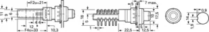 170100-4503 C & K Pushbutton Switches