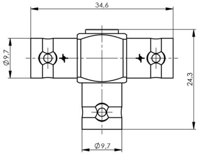 100023594 Telegärtner Koaxial Adapter Bild 2