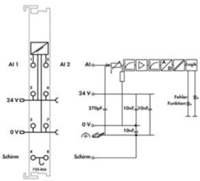 750-466/000-003 WAGO Analog Modules Image 3