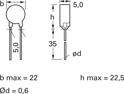 B59830C0120A070 TDK (EPCOS) Kaltleiter