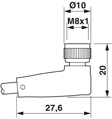 1406857 Phoenix Contact Sensor-Aktor Kabel Bild 2