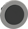 Frontelement, unbeleuchtet, tastend, Bund rund, schwarz, Einbau-Ø 30.5 mm, ZB4FH2