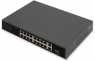 Ethernet Switch, unmanaged, 16 Ports, 1 Gbit/s, 100-240 VAC, DN-95355