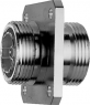 Koaxial-Adapter, 50 Ω, 7/16-Buchse auf 7/16-Buchse, gerade, 100024548