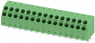 Leiterplattenklemme, 15-polig, RM 5 mm, 0,2-2,5 mm², 24 A, Federklemmanschluss, grün, 1725471