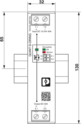 2907752 Phoenix Contact Zubehör für Stromversorgungen Bild 2