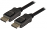 DisplayPort 1.2 Anschlusskabel, 4K60HZ,Stecker-Stecker, 0,5m, schwarz