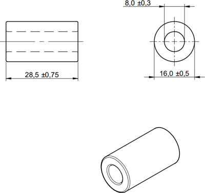 74270053 Würth Elektronik eiSos Ferrit-Kabelkerne Bild 2