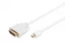 Adapterkabel DisplayPort Typ mini DP auf DVI, 2 m