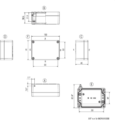 1937930000 Weidmüller General Purpose Enclosures Image 2