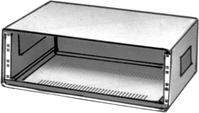 2302-1600 H RAL 1019 Feltron-Zeissler 19"-Gehäuse Bild 1