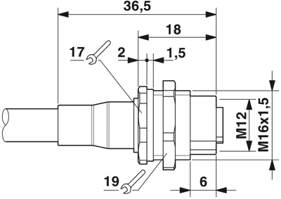 1419357 Phoenix Contact Sensor-Aktor Kabel Bild 2