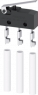 Hilfsschalter, 1 Wechsler, (L x B x H) 20.2 x 6.5 x 15.5 mm, für Sicherungs-Lasttrennschalter 3NP1/NH000, 3NP1920-1FA00