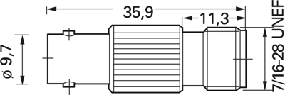 100023635 Telegärtner Koaxial Adapter Bild 2