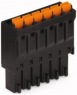 1-Leiter-Federleiste, 4-polig, RM 3.5 mm, 0,2-1,5 mm², AWG 24-16, gerade, 8 A, Push-in, 714-104/000-047