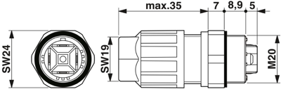 1641471 Phoenix Contact Accessories for Industrial Connectors Image 2