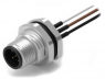 Sensor-Aktor Kabel, M12-Flanschstecker, gerade auf offenes Ende, 4-polig, 0.5 m, 5 A, 643452100604