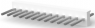 Stiftleiste, 12-polig, RM 2.54 mm, gerade, natur, 1-640452-2