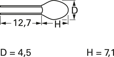 T350A684M035AT7301 Kemet Tantalum Capacitors Image 2