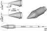 R470019 JBC Soldering tips, desoldering tips and hot air nozzles