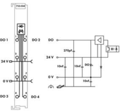 753-504 WAGO Digitalmodule Bild 3