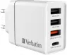 49701 Verbatim USB-Ladegeräte