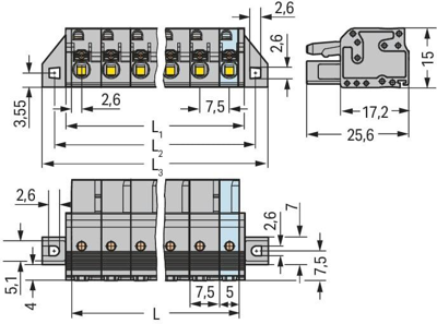 2231-210/031-000 WAGO PCB Connection Systems Image 2