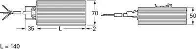 FLH 100 110-250V AC/DC Pfannenberg Gehäusezubehör Bild 3