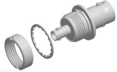 APH-HD-ISO-BNC Amphenol RF Koaxial Adapter Bild 2