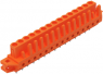 Buchsenleiste, 15-polig, RM 5.08 mm, gerade, orange, 232-175/031-000