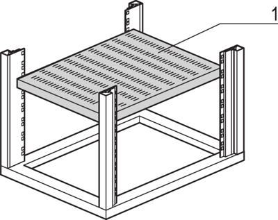 22117-848 SCHROFF Accessories for Enclosures