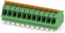 Leiterplattenklemme, 11-polig, RM 5 mm, 0,2-4,0 mm², 24 A, Push-in, grün, 1190373