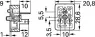 932421100 Hirschmann Automation and Control Ventilsteckverbinder