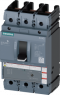 Leistungsschalter mit Startschutz (900-1800 A), Kippbetätiger, 3-polig, 150 A, 800 V, (B x H x T) 105 x 185 x 83 mm, DIN-Schiene, 3VA5215-0MH31-0AA0