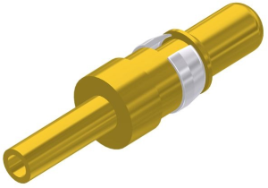 Stiftkontakt, AWG 20-16, Crimpanschluss, vergoldet, 131A11019X