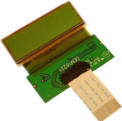 DEM 16221 SYH (SOLDER) Display Elektronik LCD-Module