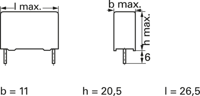 B32653A6474J000 TDK (EPCOS) Folienkondensatoren Bild 3