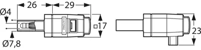 SDK 799 / BL SCHÜTZINGER Polklemmen Bild 2