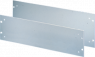 19'' Frontplatte mit Löchern für Griffe, 2 HE,3 mm, eloxierte, unbehandelte Kanten