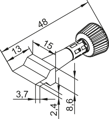 0102ZDLF150/SB Ersa Lötspitzen, Entlötspitzen und Heißluftdüsen Bild 2