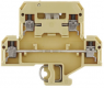 Mehrstock-Reihenklemme, Schraubanschluss, 0,5-4,0 mm², 10 A, 6 kV, beige/gelb, 0687360000